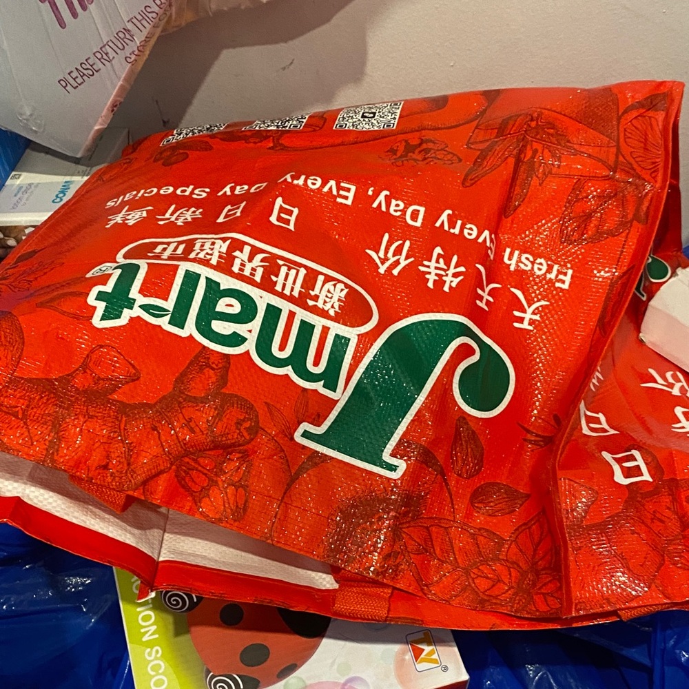 Red Party Supply Bag